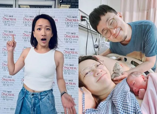 怀孕胖16kg产后速瘦 八点档「最强小三」范宸菲分享崩溃与重生 1 ▲范宸菲順產。(圖/翻攝自范宸菲臉書)