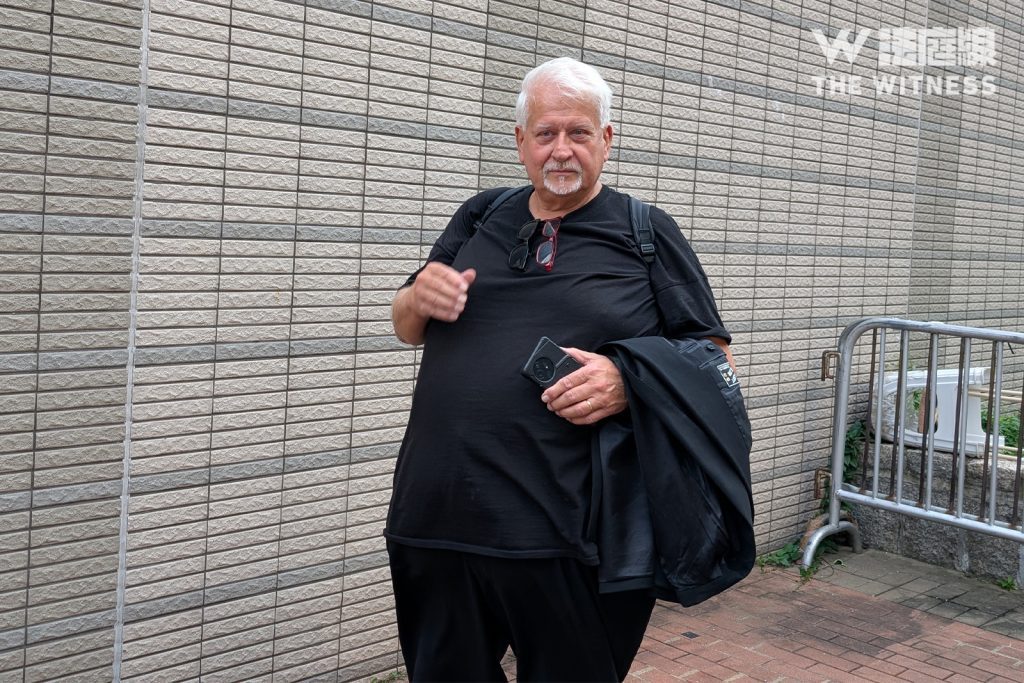 男子葵涌广场与警争执案 警员否认主动推被告 播片后同意为保持距离曾触碰对方 5 市民證人 Boldrini Autonello