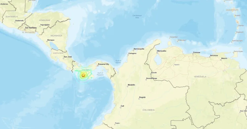 （圖取自USGS網頁earthquake.usgs.gov）