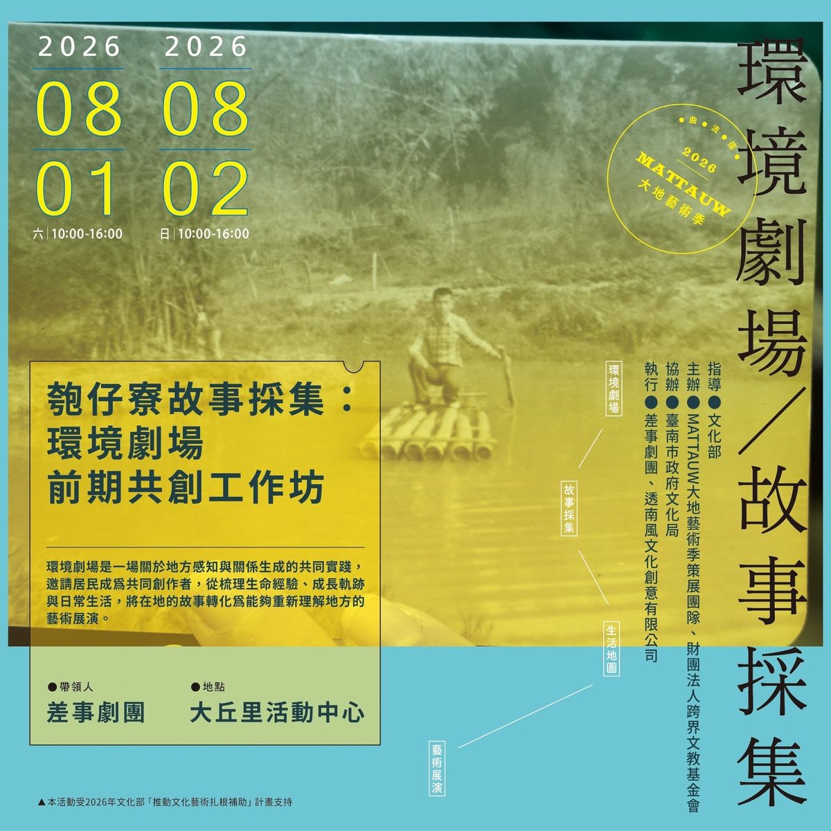 走进麻豆曾文溪大地艺术季:猎人带路溯源的故事 6 bf560192c83974e343e169d00c2f1a4a662c4dffa3ad219e7fb3da7fe20e0e47 article