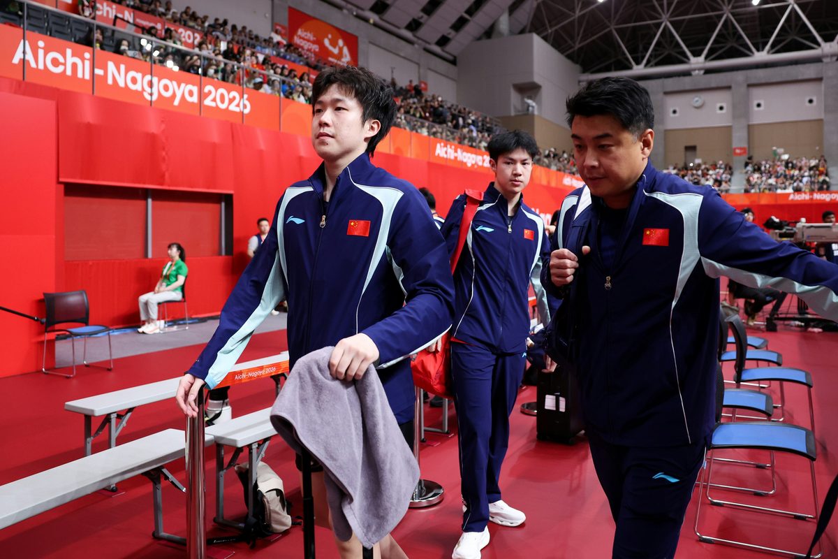 国乒男团无缘九连冠 体育总局长承认成绩不及预期 4 (Getty Images)