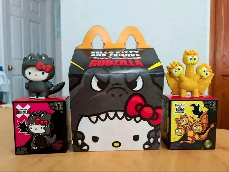 台裔爸熬夜写程序找Hello Kitty玩具 10天12.7万人用 2 麥當勞Hello Kitty and Friends × Godzilla聯名H...