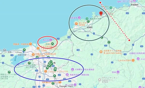 瑞风号专程停靠的鸟取隐世米其林餐厅 无人小站旁海景意大利面 2 ▲▼鳥取岩美Al Mare義大利餐廳與東濱海岸。(圖/《小虎食夢網》授權提供)