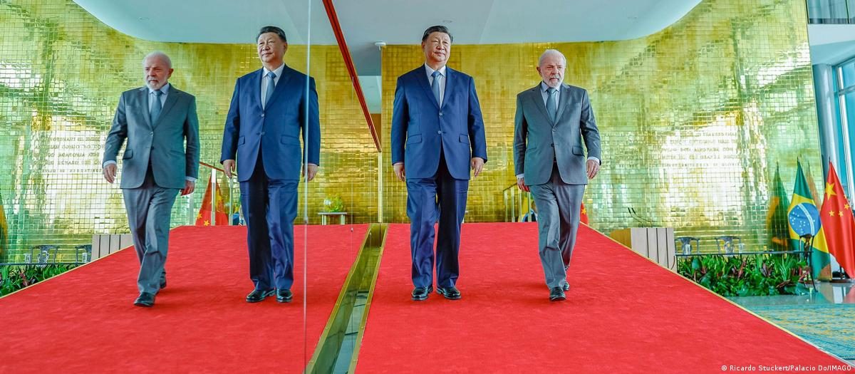 美国加征关税逼近 巴西转向推动南方共同市场与中国自贸谈判 1 习近平和卢拉