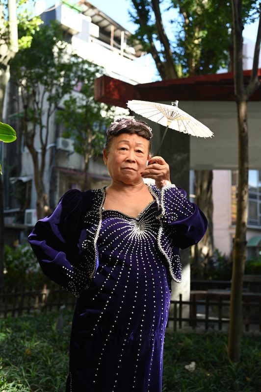 傅尔得/从「越南新娘」到《成为张姐》──蔡定邦的母亲、迁移与家庭图像 10 《水噹噹的金雲阿姨》系列作品。(攝影/蔡定邦)