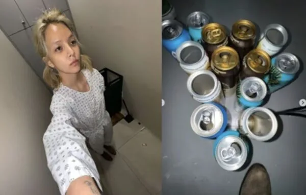 ▲▼退出AOA曾爆「靠酒才能睡覺」　智珉突PO憔悴病服照⋯粉絲嚇壞。（圖／翻攝自智珉IG）