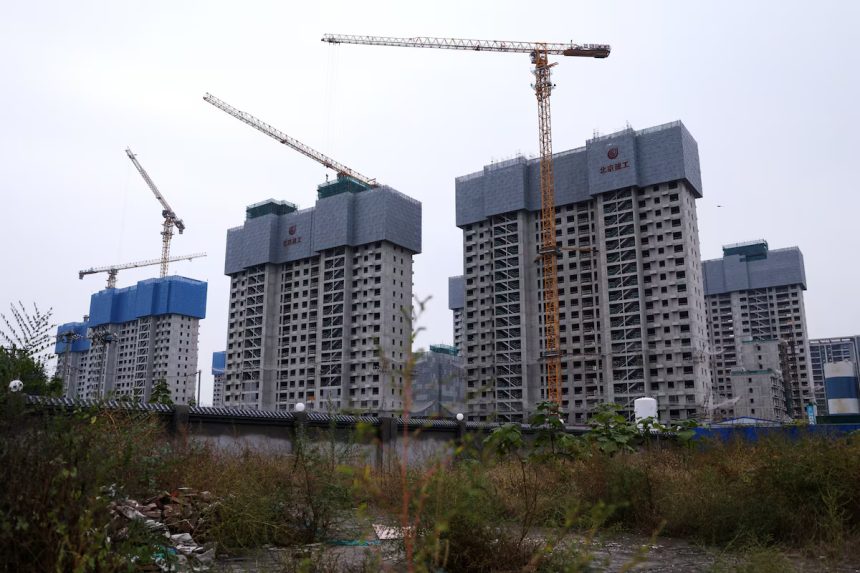 北京一处建筑工地