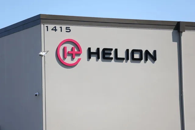 华盛顿州埃弗里特的Helion设施外墙（资料照片）