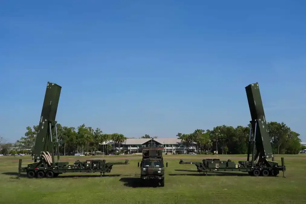 美军暗鹰远程高超音速武器系统装备,摄于2025年7月澳大利亚演习期间