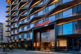 深圳福田口岸希爾頓歡朋酒店（Hampton by Hilton Shenzhen Futian Port）（圖片來源：Trip.com）