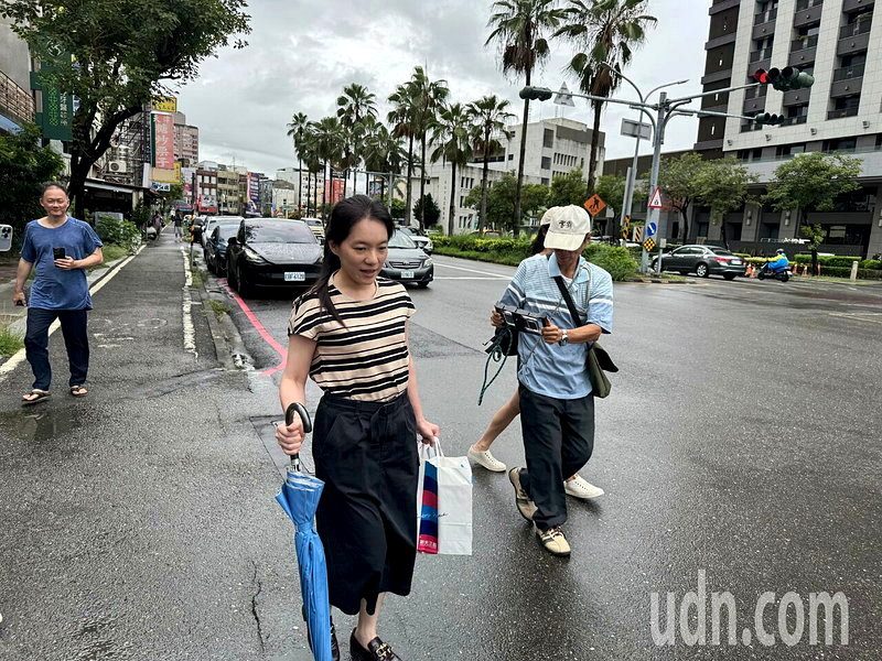 陳幸妤說「我不知道，我不懂IP要怎麼去偵測，電腦的事情，我不知道要怎麼查到IP」。記者袁志豪／攝影