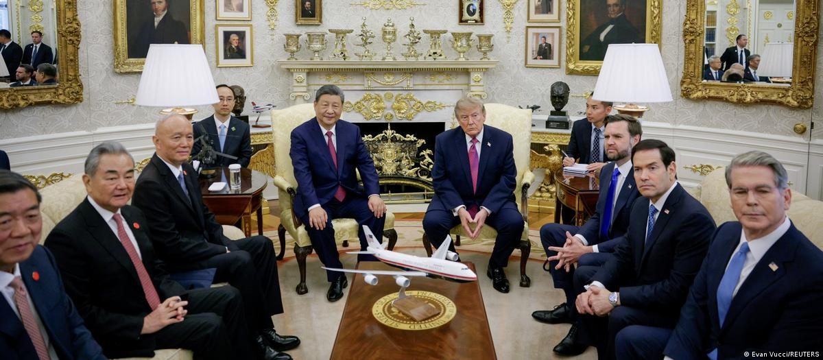 特朗普及内阁要员和习近平等中国官员