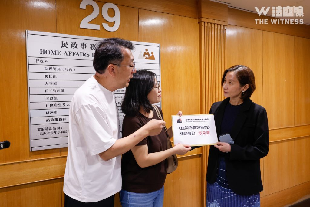 防围标修例咨询周五结束 大联盟批门槛太低利润杯水车薪 2 反圍標大聯盟發言人 莊榮輝 伍凱欣