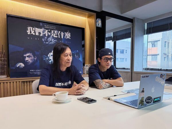 ▲《我們不是什麼》導演邱禮濤與人氣男團「MIRROR」副隊長AK（Anson Kong）雙雙入圍金馬。（圖／華映提供）