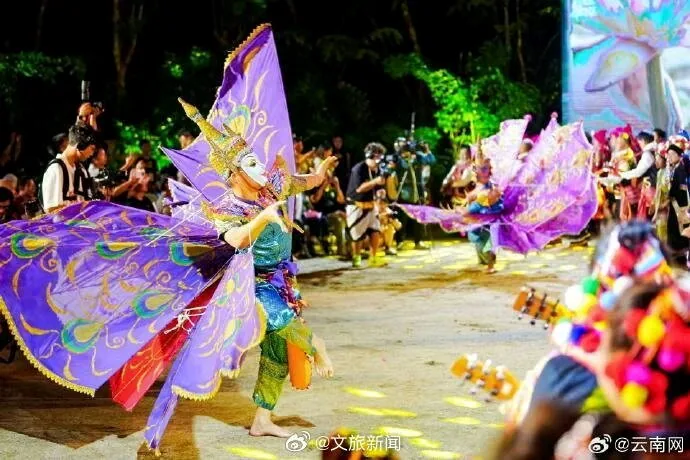 傣族神鳥舞。（取材自雲南網）