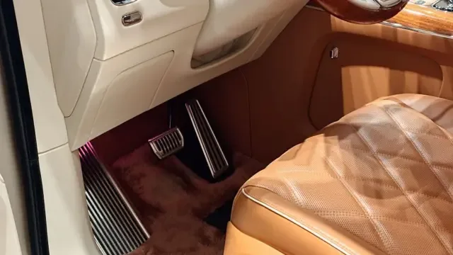 尊界V800车型的脚踏板